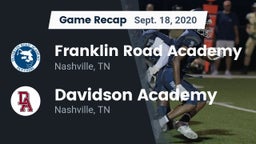 Recap: Franklin Road Academy vs. Davidson Academy  2020