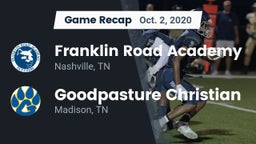Recap: Franklin Road Academy vs. Goodpasture Christian  2020