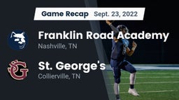 Recap: Franklin Road Academy vs. St. George's  2022