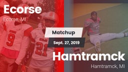 Matchup: Ecorse vs. Hamtramck  2019