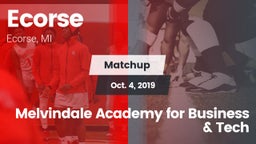 Matchup: Ecorse vs. Melvindale Academy for Business & Tech 2019