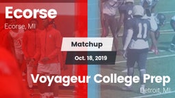 Matchup: Ecorse vs. Voyageur College Prep  2019