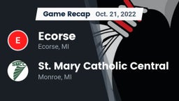 Recap: Ecorse  vs. St. Mary Catholic Central  2022