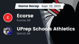 Recap: Ecorse  vs. UPrep Schools Athletics 2023