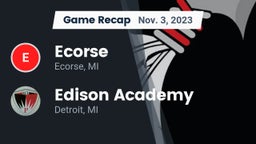 Recap: Ecorse  vs.  Edison Academy  2023