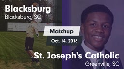 Matchup: Blacksburg vs. St. Joseph's Catholic  2016