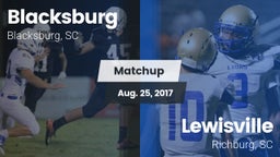 Matchup: Blacksburg vs. Lewisville  2017