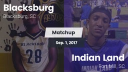 Matchup: Blacksburg vs. Indian Land  2017