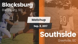 Matchup: Blacksburg vs. Southside  2017