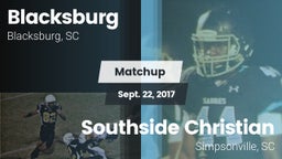 Matchup: Blacksburg vs. Southside Christian  2017
