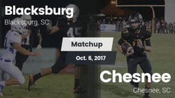 Matchup: Blacksburg vs. Chesnee  2017