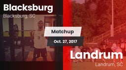 Matchup: Blacksburg vs. Landrum  2017