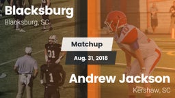 Matchup: Blacksburg vs. Andrew Jackson  2018