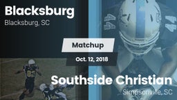 Matchup: Blacksburg vs. Southside Christian  2018