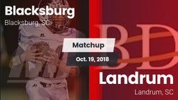 Matchup: Blacksburg vs. Landrum  2018
