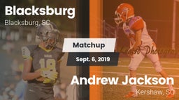 Matchup: Blacksburg vs. Andrew Jackson  2019