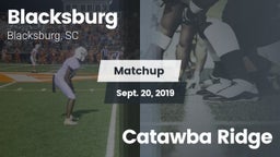 Matchup: Blacksburg vs. Catawba Ridge 2019