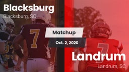 Matchup: Blacksburg vs. Landrum  2020