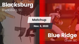 Matchup: Blacksburg vs. Blue Ridge  2020