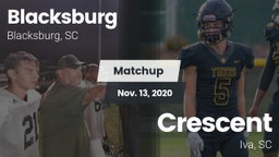 Matchup: Blacksburg vs. Crescent  2020