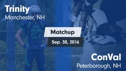 Matchup: Trinity vs. ConVal  2016