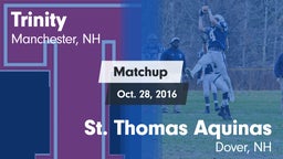 Matchup: Trinity vs. St. Thomas Aquinas  2016