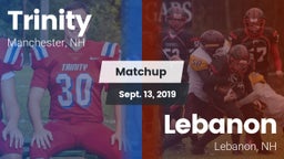 Matchup: Trinity vs. Lebanon  2019