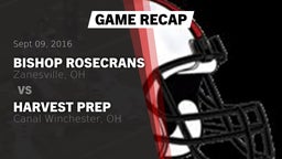 Recap: Bishop Rosecrans  vs. Harvest Prep  2016