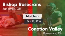 Matchup: Bishop Rosecrans vs. Conotton Valley  2016