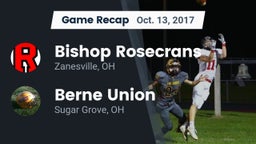 Recap: Bishop Rosecrans  vs. Berne Union  2017