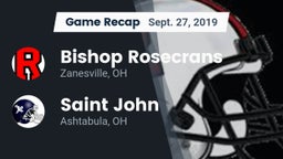 Recap: Bishop Rosecrans  vs. Saint John  2019