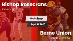 Matchup: Bishop Rosecrans vs. Berne Union  2020