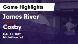 James River  vs Cosby  Game Highlights - Feb. 21, 2022