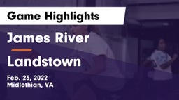 James River  vs Landstown  Game Highlights - Feb. 23, 2022