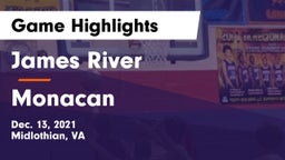 James River  vs Monacan  Game Highlights - Dec. 13, 2021