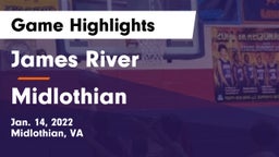 James River  vs Midlothian  Game Highlights - Jan. 14, 2022