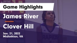 James River  vs Clover Hill Game Highlights - Jan. 21, 2022