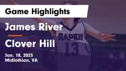 James River  vs Clover Hill Game Highlights - Jan. 18, 2023