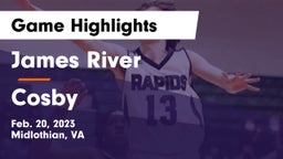 James River  vs Cosby  Game Highlights - Feb. 20, 2023