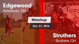 Matchup: Edgewood vs. Struthers  2016