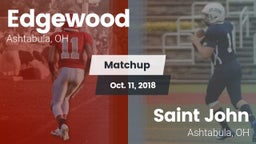 Matchup: Edgewood vs. Saint John  2018