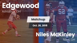Matchup: Edgewood vs. Niles McKinley  2018