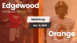 Matchup: Edgewood vs. Orange  2019