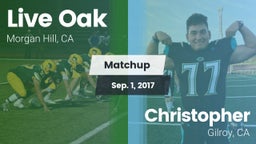 Matchup: Live Oak vs. Christopher  2017
