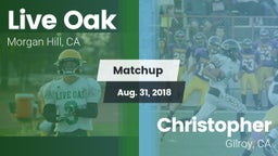 Matchup: Live Oak vs. Christopher  2018