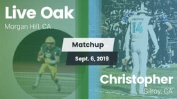 Matchup: Live Oak vs. Christopher  2019