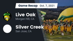 Recap: Live Oak  vs. Silver Creek  2021