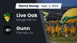 Recap: Live Oak  vs. Gunn  2022