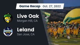 Recap: Live Oak  vs. Leland  2022