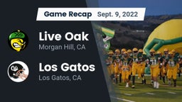 Recap: Live Oak  vs. Los Gatos  2022